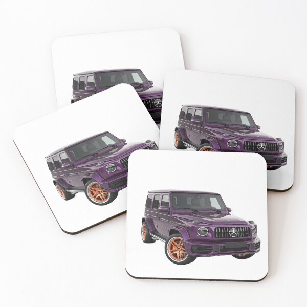 Item preview, G class g wagon purple car designed and sold by Nagikseyanart.