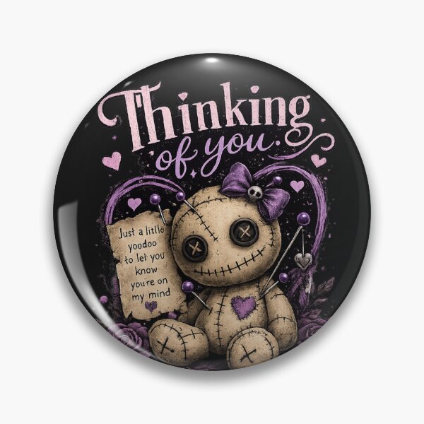 Item preview, Thinking of Yoodoo Doll  designed and sold by I Sell Stuff.