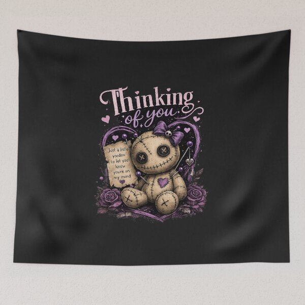 Item preview, Thinking of Yoodoo Doll designed and sold by I Sell Stuff.
