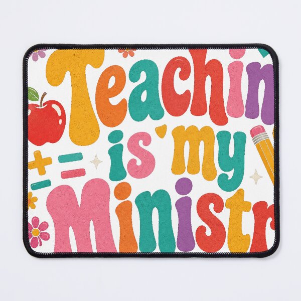 Item preview, Teaching Is My Ministry Groovy Educator School designed and sold by JMDesignHub.