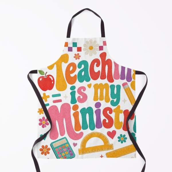 Item preview, Teaching Is My Ministry Groovy Educator School designed and sold by JMDesignHub.