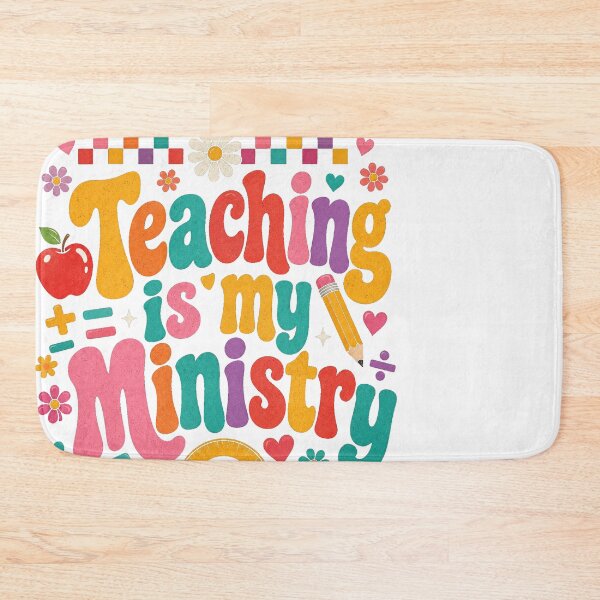 Item preview, Teaching Is My Ministry Groovy Educator School designed and sold by JMDesignHub.
