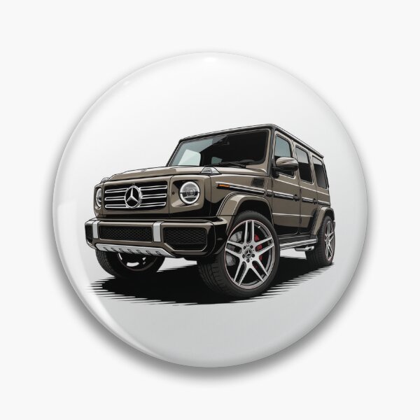 Item preview, G class g wagon gold car designed and sold by Nagikseyanart.