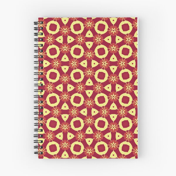 Item preview, Retro Red Confetti Pattern designed and sold by Shy Fractal Designs.