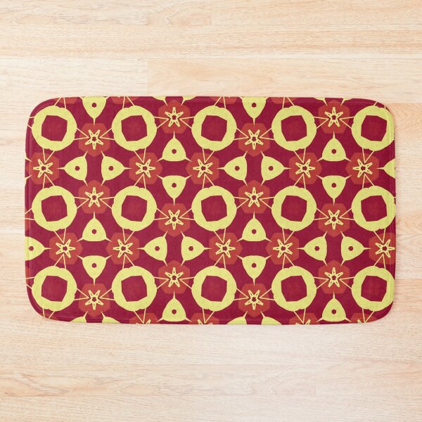 Item preview, Retro Red Confetti Pattern designed and sold by Shy Fractal Designs.