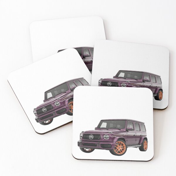 Item preview, G class g wagon purple car designed and sold by Nagikseyanart.