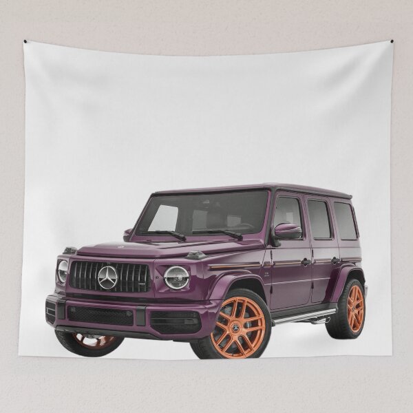 Item preview, G class g wagon purple car designed and sold by Nagikseyanart.