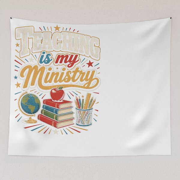 Item preview, Teaching Is My Ministry School Educator Appreciation designed and sold by JMDesignHub.