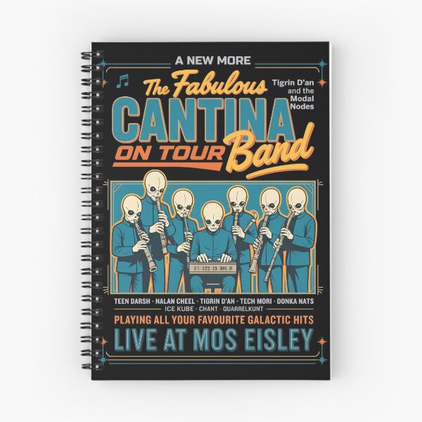 Item preview, Fabulouss Cantinas Band On Tour designed and sold by ArgusArtcraft.