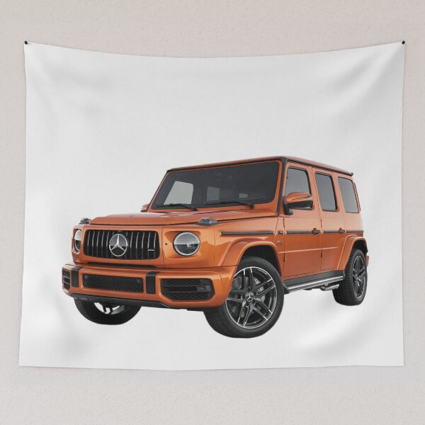 Item preview, G class g wagon orange car designed and sold by Nagikseyanart.