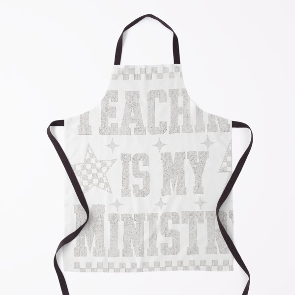 Item preview, Teaching Is My Ministry Distressed Teacher designed and sold by JMDesignHub.
