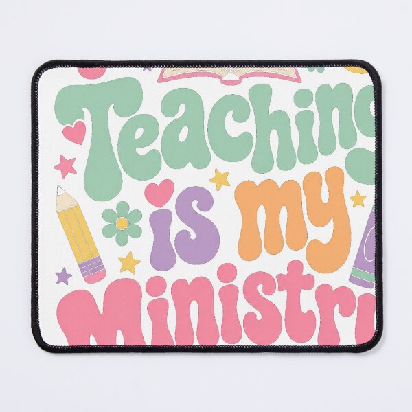 Item preview, Teaching is My Ministry Groovy Educator Design designed and sold by JMDesignHub.