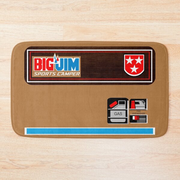Item preview, BIG JIM Side panel from the Big Jim camper from the 1970's designed and sold by The Retromotel.