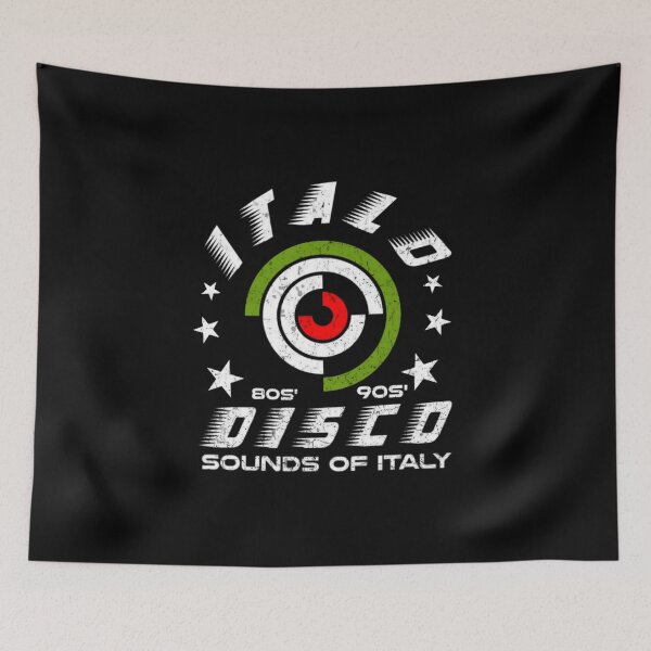 Item preview, Sounds of Italy- Italo Disco Black designed and sold by Graphroad.