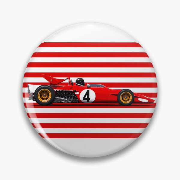 Item preview, Jacky Ickx Classic Red F1 Car designed and sold by PitWallArt.