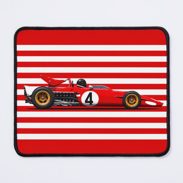 Item preview, Jacky Ickx Classic Red F1 Car designed and sold by PitWallArt.