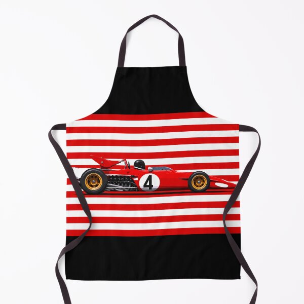 Item preview, Jacky Ickx Classic Red F1 Car designed and sold by PitWallArt.