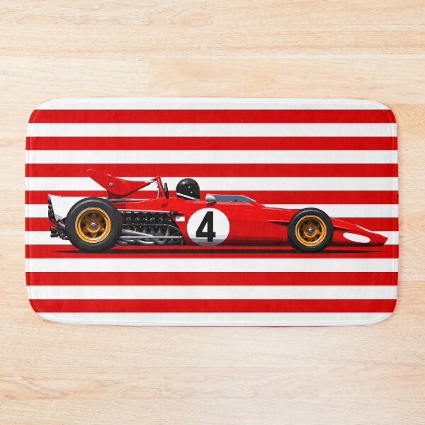 Item preview, Jacky Ickx Classic Red F1 Car designed and sold by PitWallArt.
