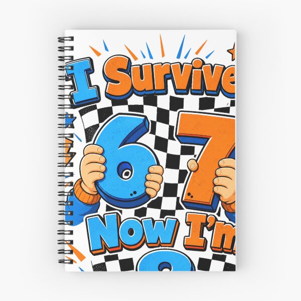 Item preview, I Survived 6 7 Now I'm 8 Eight Year Old designed and sold by JMDesignHub.