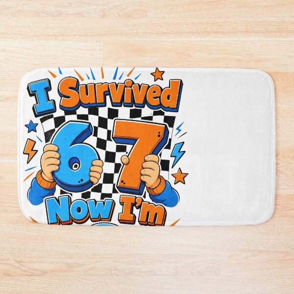 Item preview, I Survived 6 7 Now I'm 8 Eight Year Old designed and sold by JMDesignHub.