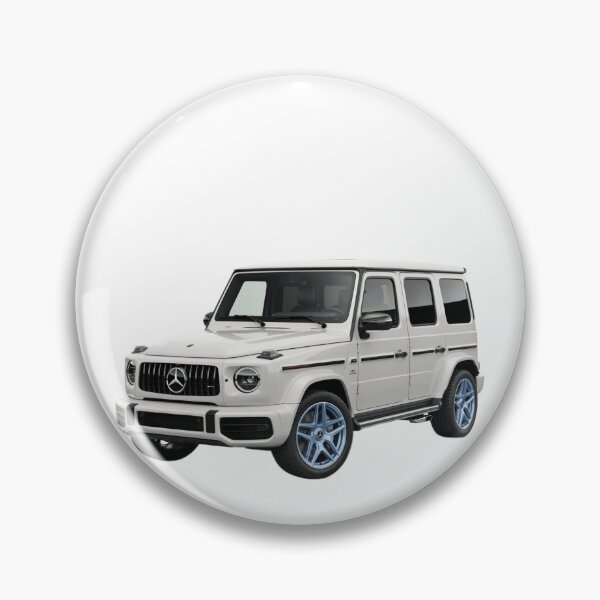 Item preview, G class g wagon white car designed and sold by Nagikseyanart.