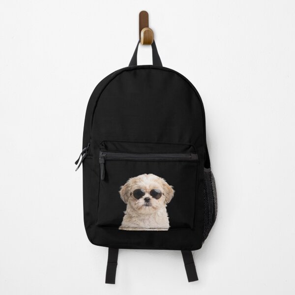 Item preview, Cute Baby Shih Tzu dog Wearing Sunglasses Funny designed and sold by RareLavender.