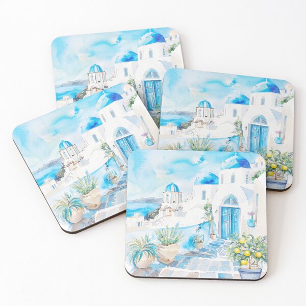 Item preview, Sunny Santorini In Greece designed and sold by JonnaHurmerinta.