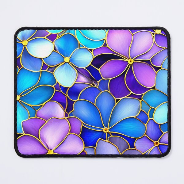 Item preview, Cool Summer Blue And Lilac Floral Art Designs designed and sold by DEC02.