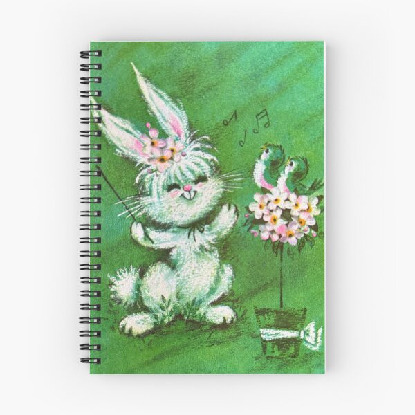 Item preview, Vintage Musical Bunny Green designed and sold by reganisit.