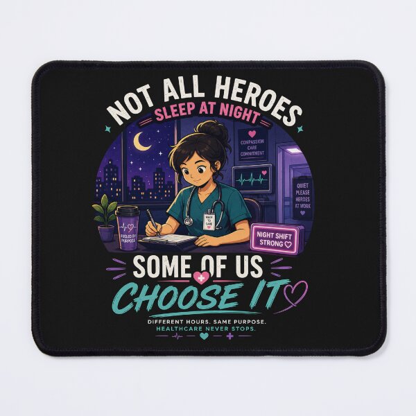 Item preview, Not All Heroes Sleep At Night designed and sold by IMAGINE---X.