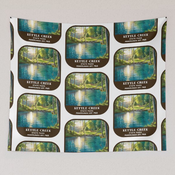 Item preview, Kettle Creek State Park (Pennsylvania) designed and sold by RabbitK.