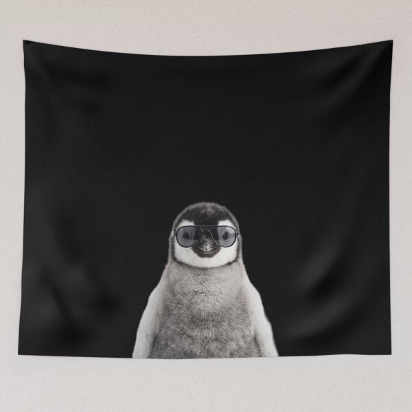 Item preview, Cute Baby Penguin Wearing Sunglasses Funny designed and sold by RareLavender.