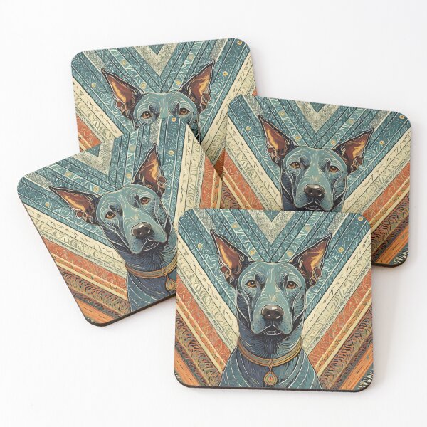 Item preview, Majestic Blue Thai Ridgeback in Geometric Mandala designed and sold by Somdul.