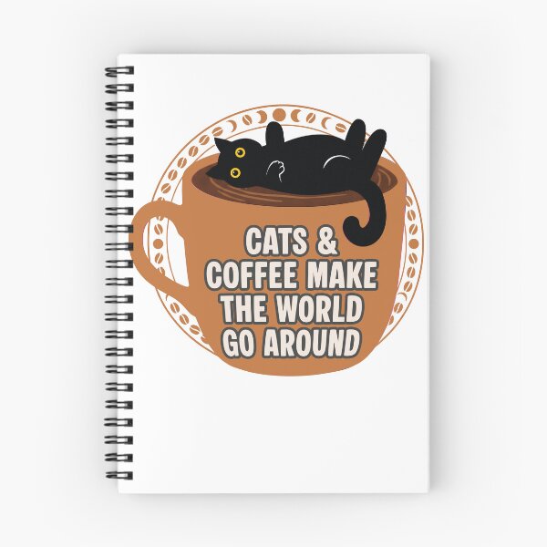 Item preview, Coffee and Cats Make The World Go Round designed and sold by PurrfectHome.