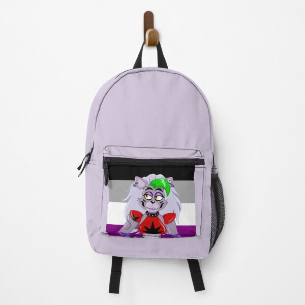 Item preview, FNAF Security Breach Glamrock Roxanne Wolf Asexual Pride Halfbody Desgin designed and sold by IzzyFP-Designs.
