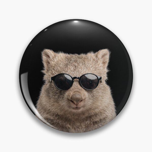 Item preview, Cute Baby Wombat Wearing Sunglasses Funny designed and sold by RareLavender.