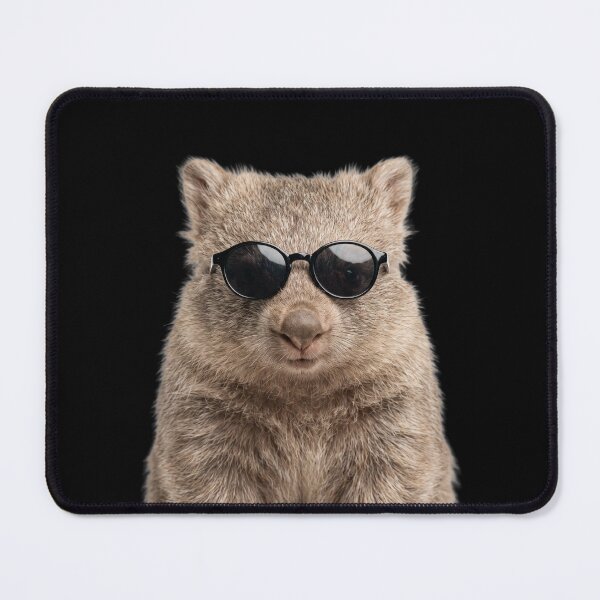 Item preview, Cute Baby Wombat Wearing Sunglasses Funny designed and sold by RareLavender.