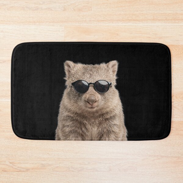 Item preview, Cute Baby Wombat Wearing Sunglasses Funny designed and sold by RareLavender.