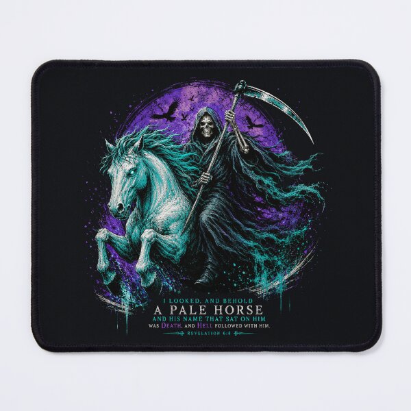 Item preview, The Pale Horse | Revelation 6:8 designed and sold by Sanctum Icons.