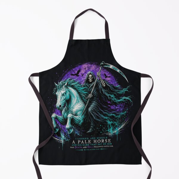 Item preview, The Pale Horse | Revelation 6:8 designed and sold by Sanctum Icons.