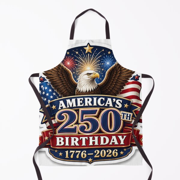 Item preview, America’s 250th Birthday Eagle Sticker 1776–2026 designed and sold by Buttonquill.
