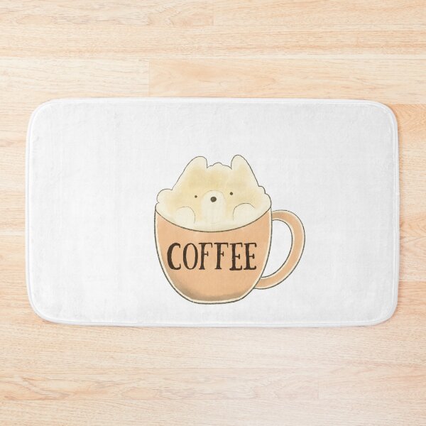 Item preview, Coffee, Cats & Pure Happiness – Cute Cat Coffee Design designed and sold by Asmanasser.