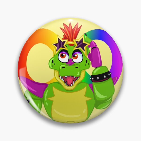 Item preview, FNAF Security Breach Glamrock Montgomery Gator Autism Pride designed and sold by IzzyFP-Designs.