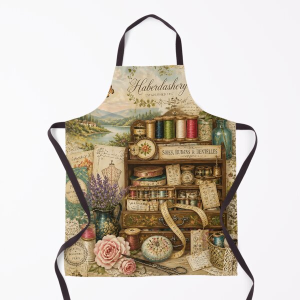 Item preview, Old haberdashers display of sewing notions. designed and sold by Ponted.
