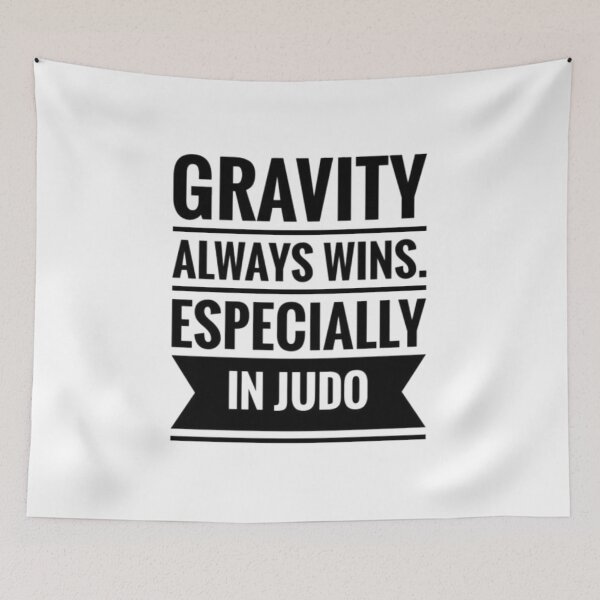 Item preview, Funny Judo Martial Arts Throw - Gravity Always Wins T-Shirt  designed and sold by Wisaka.