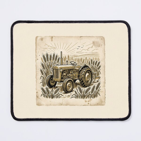 Item preview, Vintage Farm Tractor Cottagecore Agriculture designed and sold by SplashTastic.