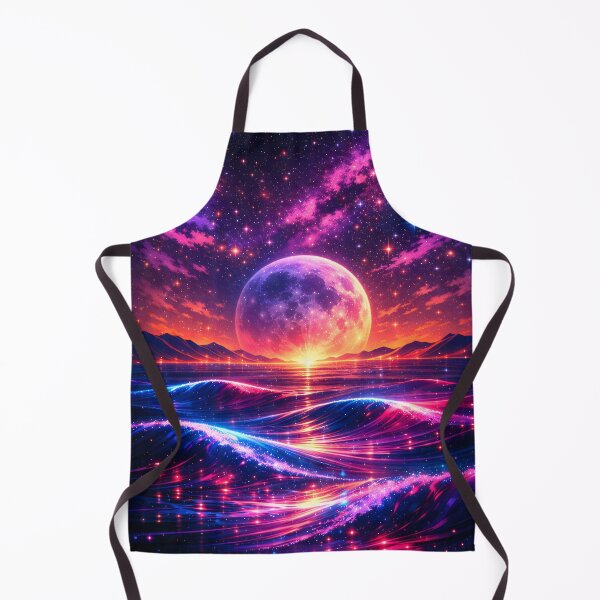 Item preview, Celestial Drift — Neon Waves of Infinity designed and sold by Neo Tokio.