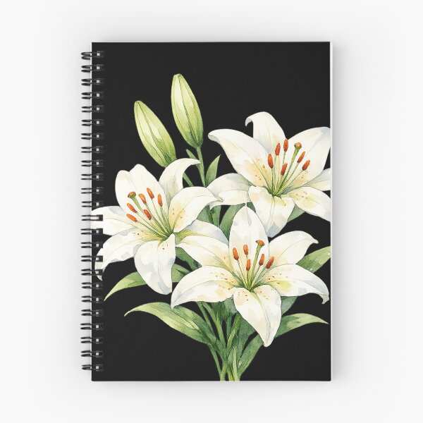 Item preview, Watercolor White Lily designed and sold by odkocreative.