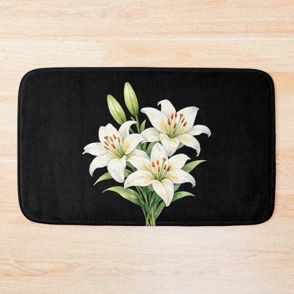 Item preview, Watercolor White Lily designed and sold by odkocreative.