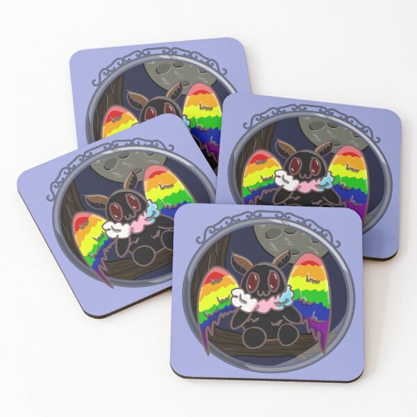 Item preview, Pride Mothman designed and sold by Rotting Trove.